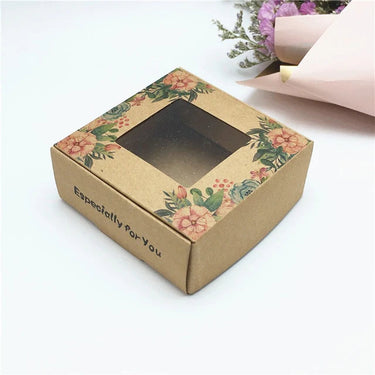 24 Pcs PVC Window Gift Packaging Box